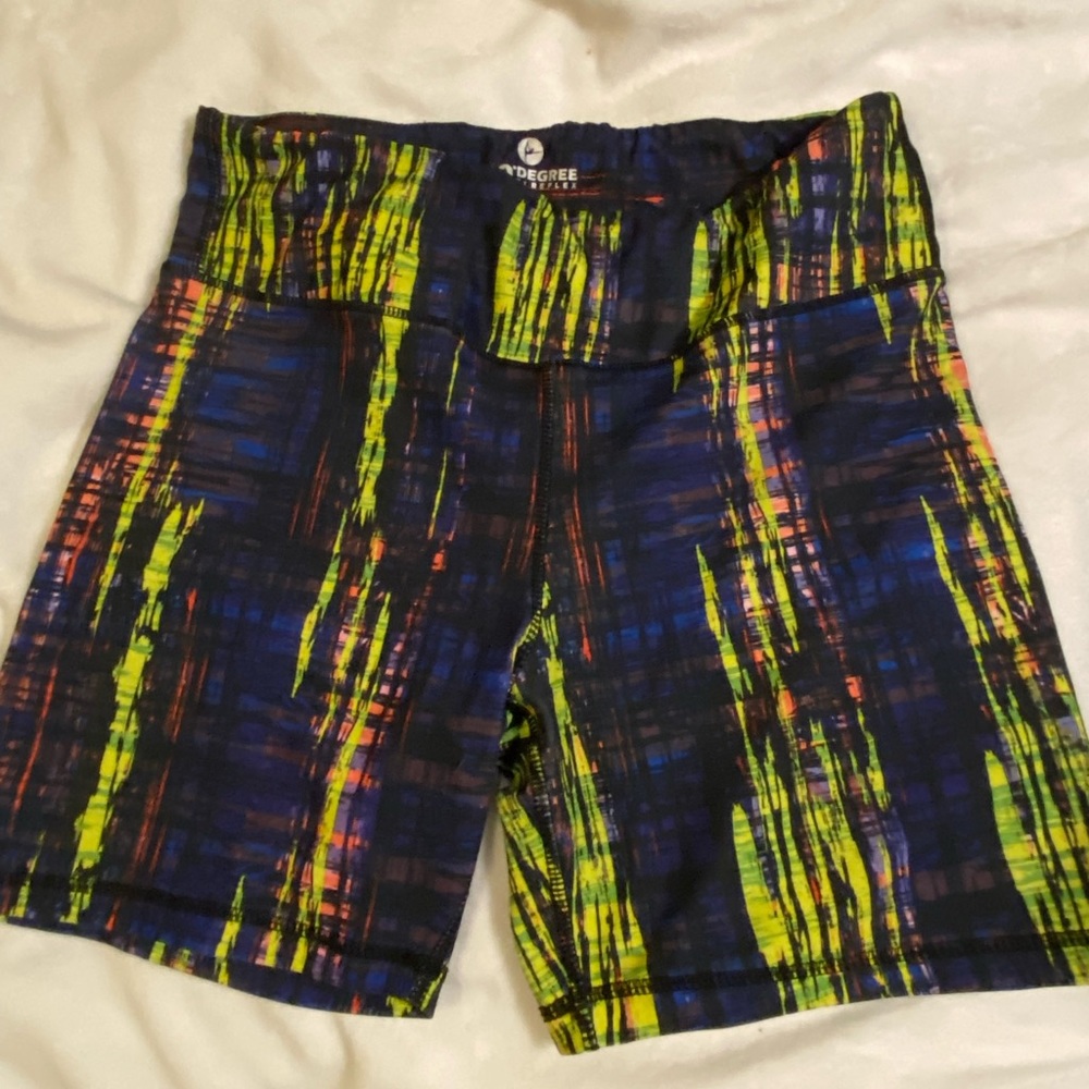 Biker shorts, multi color, medium